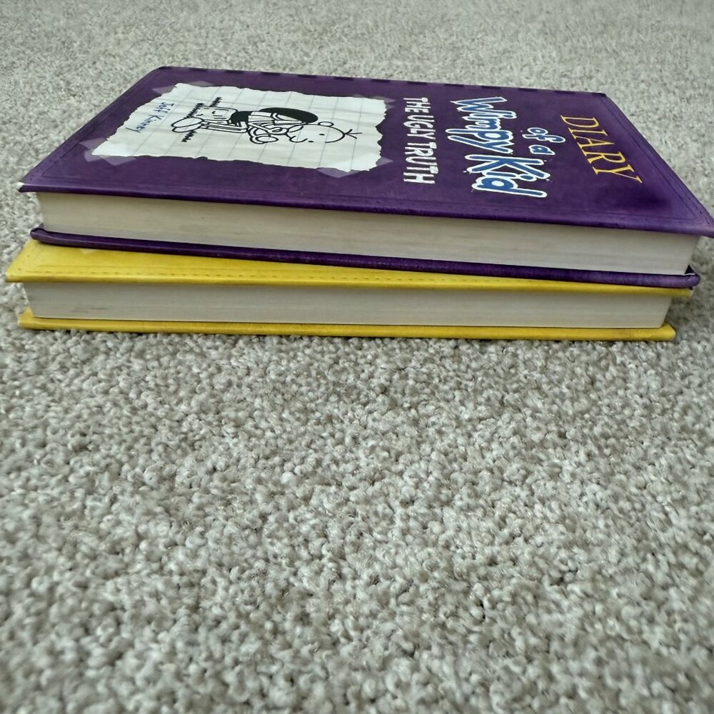 2 Hardcover Diary of a Wimpy Kid Books - Picture 5 of 6